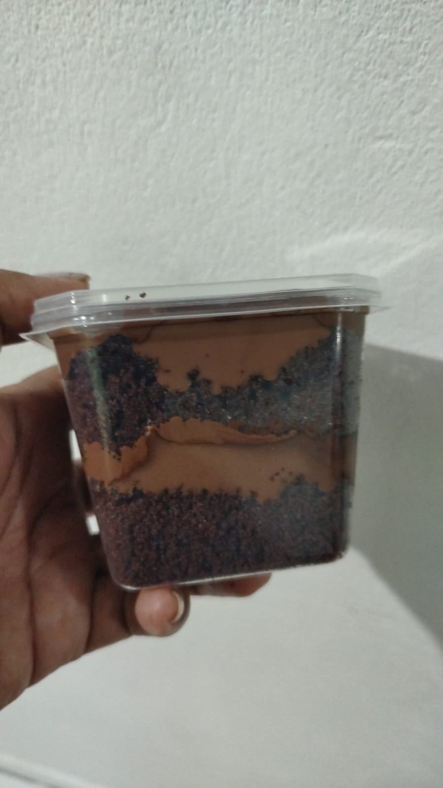 Bolo no pote chocolatudo